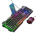 Set tastatură + mouse Hoco DI16 Gaming (russian version) [Black]