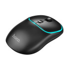 Mouse Hoco DI47 Cool light fluorescent rechargeable mouse [Black]