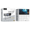 Проектор Hoco DT5 Smart electric focus projector(1080P Android version)(EU) [Metal Gray]