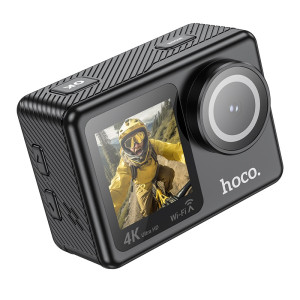 Экшн камера Hoco DV101 dual color screen sports camera[Black]