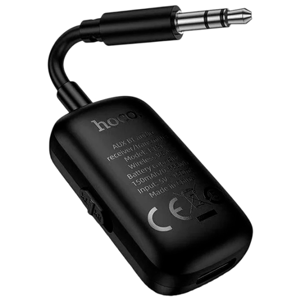 Adaptor Hoco E151 Graceful AUX BT audio receiver/transmitter [Black]