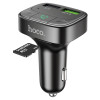 FM Modulator Hoco E59 Promise QC3.0 car BT FM transmitter [Black]