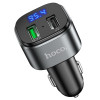 FM Modulator Hoco E67 Fighter QC3.0 car BT FM transmitter [Black]