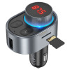 FM Модулятор Hoco E72 Alegria PD30W BT FM transmitter [Black]