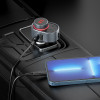 FM Модулятор Hoco E72 Alegria PD30W BT FM transmitter [Black]