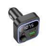 FM Modulator Hoco E85 Tiger PD20W+QC3.0 car BT FM transmitter [Black]
