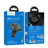 FM Modulator Hoco E85 Tiger PD20W+QC3.0 car BT FM transmitter [Black]