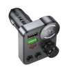 FM Модулятор Hoco E86 Alegria 48W dual port PD30W+QC3.0 car BT FM transmitter [Black]