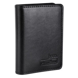 Устройство защиты от потерь Hoco E91F Tiger smart anti-lost card holder(wireless charging model) [Black]