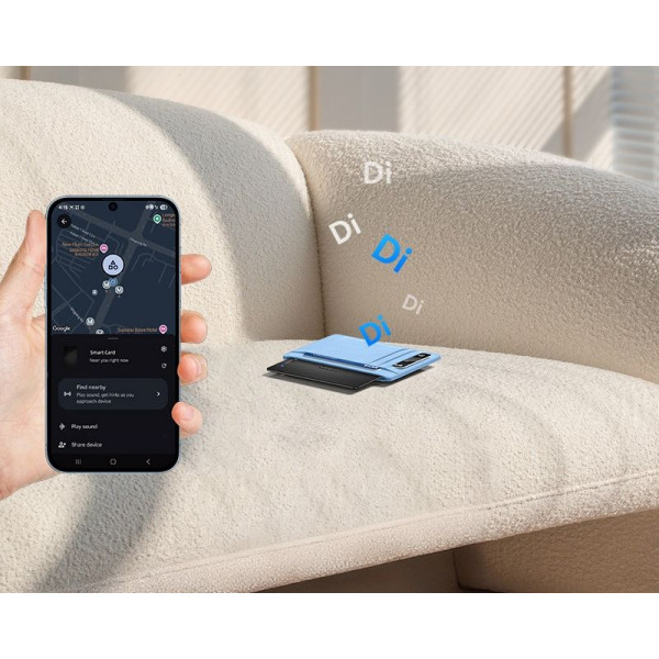 Устройство защиты от потерь Hoco E97A Peregrino card type intelligent positioning anti-lost device [Black]