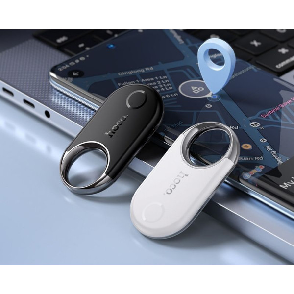 Dispozitiv anti-pierdere Hoco E98A Starry GOOG anti-lost device [Obsidian black]