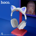 Наушники беспроводные Hoco ESD13 Skill cat ear BT headphones [White]