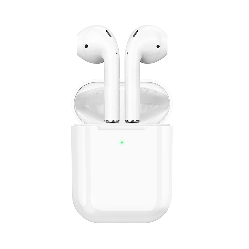 Casti Hoco EW01 Plus (Wireless Charging Case) [White]
