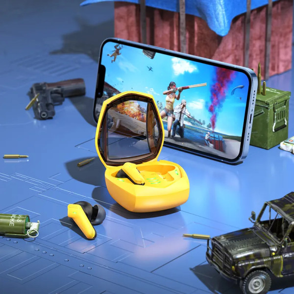 Беспроводные наушники Hoco EW28 Gaming [Yellow]