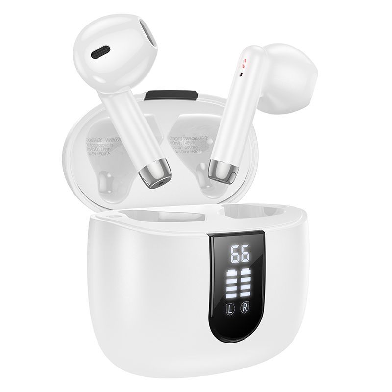 Casti Hoco EW36 Delicate TWS BT [White]