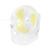 Ventilator Hoco F14 multifunctional powerful desktop fan [White]