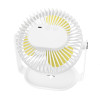 Ventilator Hoco F14 multifunctional powerful desktop fan [White]