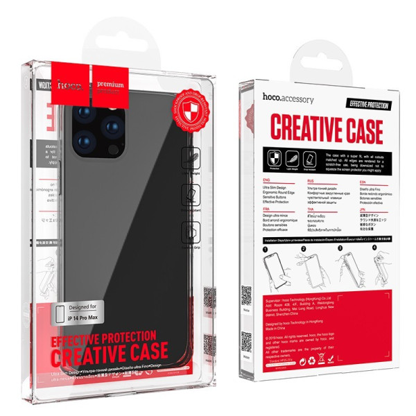 Husa Hoco Fascination case for iP14 Pro Max [Black]