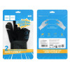 Suporturi pentru degete Hoco GA21 Eagle Claw silver fiber two-finger gaming gloves(2PCS pack) [Black]