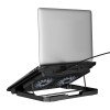 Охлаждающая подставка для ноутбука Hoco GA4 Jade laptop cooling stand [Black]