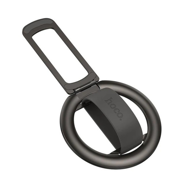 Магнитный держатель Hoco GH10 Magic magnetic ring holder [Metal grey]