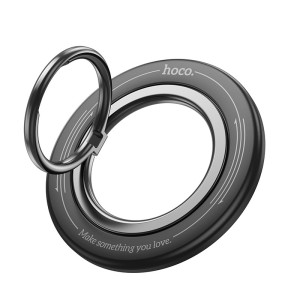 Suport Hoco GH3 magnetic mobile phone ring holder [Black]
