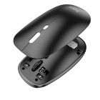 Mouse pentru laptop Hoco GM15 Art dual-mode [Black]