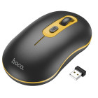 Мышь Hoco GM21 Platinum 2.4G [Black-Yellow]