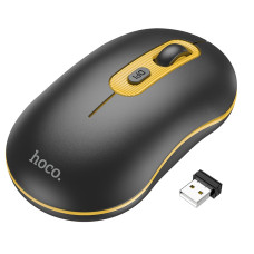 Мышь Hoco GM21 Platinum 2.4G [Black-Yellow]