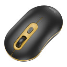 Mouse pentru laptop Hoco GM21 Platinum 2.4G [Black-Yellow]