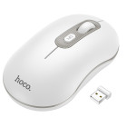 Mouse pentru laptop Hoco GM21 Platinum 2.4G [White-Gray]