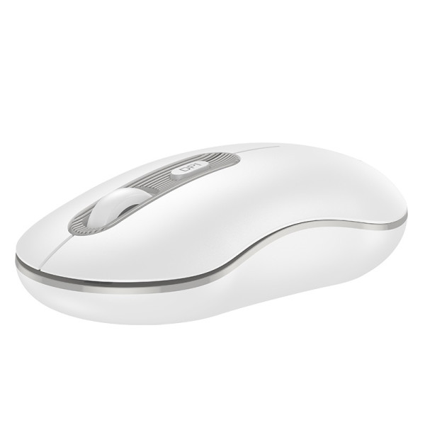 Mouse pentru laptop Hoco GM21 Platinum 2.4G [White-Gray]