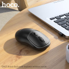 Mouse wireless Hoco GM25 Royal dual-mode [Dark-Night-Black]