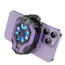 Phone cooler Hoco GM26 Ambitious [Black-Purple]