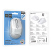 Mouse wireless Hoco GM28 2.4G business wireless mouse [White Gray]