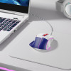 Мышь Hoco GM31 Overlord luminous gaming wired mouse [White Blue]