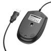 Mouse wireless Hoco GM37 Wonderful gaming luminous wired mouse [Black]