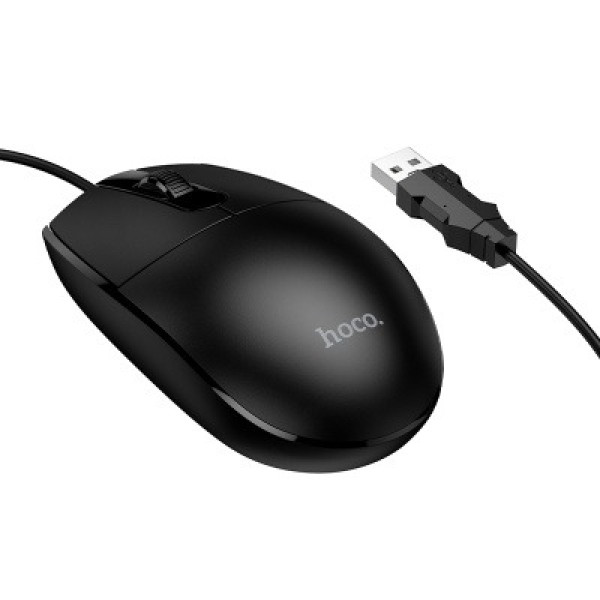 Мышь Hoco GM50 League business wired mouse [Black]