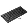 Tastatură wireles Hoco Hoco GM70 Dragon 2.4G wireless mini keyboard(russian version) [Black]
