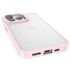 Husa Hoco Golden shield frosted iP14 Pro [Pink]