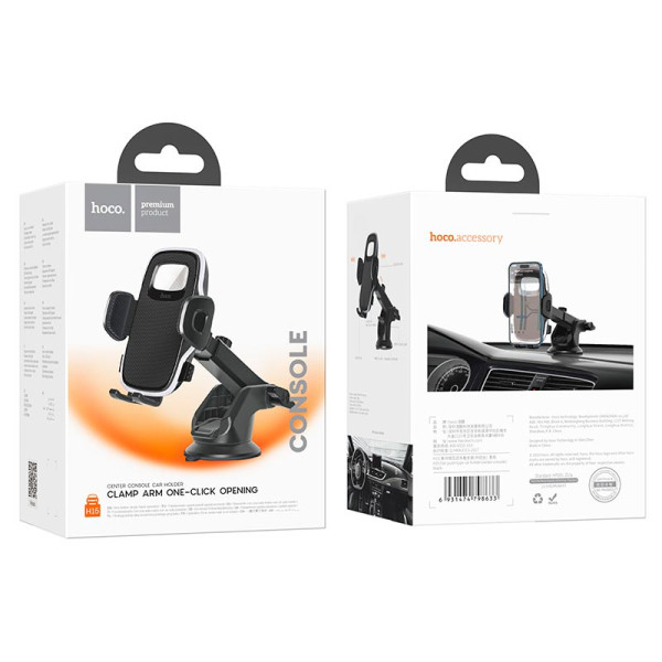 Suport Auto Hoco H15 Fair push-type [Black]