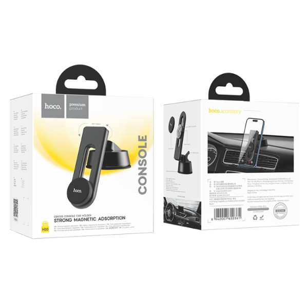 Suport auto Hoco H16 Flying magnetic [Black]