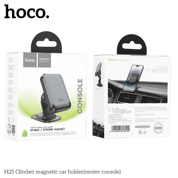 Suport auto Hoco H25 Climber magnetic [Black]