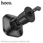 Suport auto Hoco H28 Rainbow ring magnetic [Black]