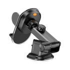 Suport auto Hoco H3 Shiny press type car holder [Dark-Night-Black]