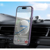 Автодержатель Hoco H50 Jacques metal ring magnetic car holder [Black]