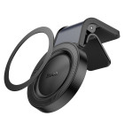 Suport auto Hoco H59 Show ring magnetic car holder [Black-Metal-Gray]