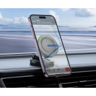 Suport auto Hoco H61 Show folding ring magnetic car holder [Black-Metal-Gray]