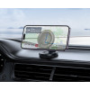 Suport auto Hoco H61 Show folding ring magnetic car holder [Black-Metal-Gray]