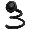 Suport multifuncțional Hoco H96 Show ring magnetic silicone hose holder(multi-scene) [Black]